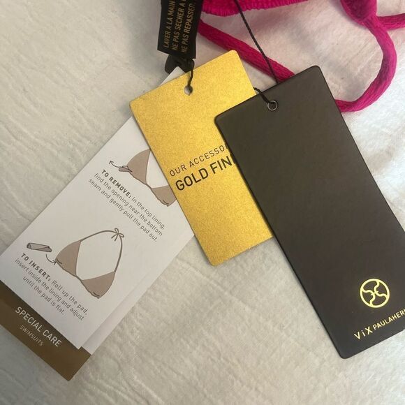 ViX Firenze Jane Bikini Swimsuit Top Size Large NWT $105 - Picture 10 of 10